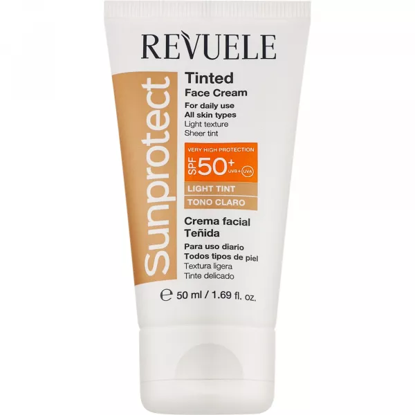 Revuele Sunprotect Tinted Face Cream SPF50+ ���������� �������������� ���� ��� ���� SPF50+