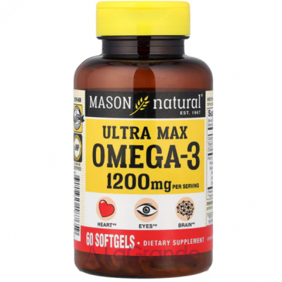 Mason Natural Ultra Max Omega-3 ĳ������ ������� 
