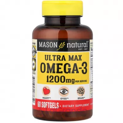 Mason Natural Ultra Max Omega-3 ĳ������ ������� 