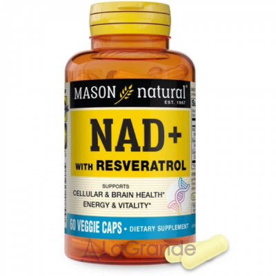 Mason Natural NAD+ with Resveratrol ĳ������ ������� 