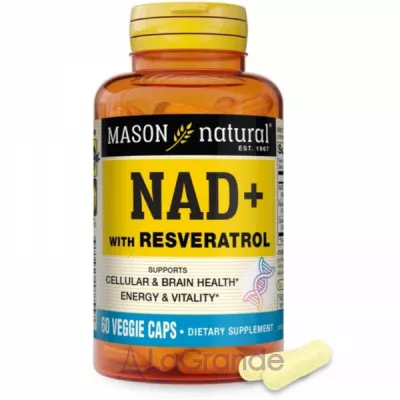 Mason Natural NAD+ with Resveratrol ĳ������ ������� 