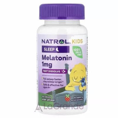 Natrol Kids Melatonin 1mg ��������� ��� ���� 1 �� � ������ ��������