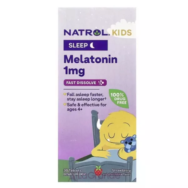 Natrol Kids Melatonin 1mg ��������� ��� ����� 1 �� �� ������ ��������