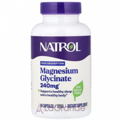 Natrol Magnesium Glycinate 240 mg ĳ������ ������� 