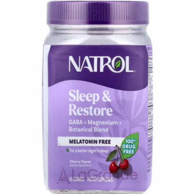 Natrol Sleep & Restore ĳ������ ������� ��� ���������� ��� �� ���������� � ������� �� ���� ��� ����������, � ������ �����