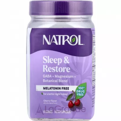Natrol Sleep & Restore ĳ������ ������� ��� ���������� ��� �� ���������� � ������� �� ���� ��� ����������, � ������ �����