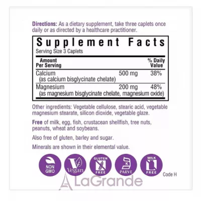 Bluebonnet Nutrition Chelated Calcium Magnesium ĳ������ ������� 