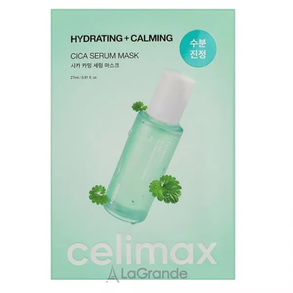 Celimax Hydrating + Calming Cica Serum Mask �������� ����� ��� ������� � ���������� �������