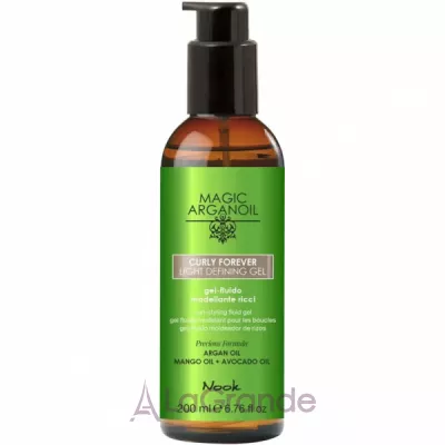 Nook Magic Arganoil Curly Forever Light Defining Gel ������ ����-�������� ��� �������