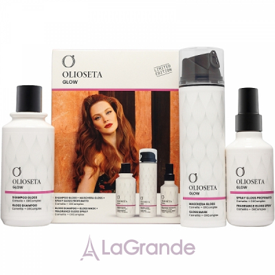 Barex Italiana Olioseta Glow ����� ��� ����� (shm/250ml + mask/200ml + h/spray/150ml)