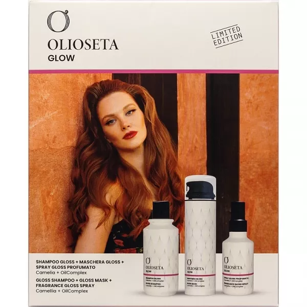 Barex Italiana Olioseta Glow ����� ��� ����� (shm/250ml + mask/200ml + h/spray/150ml)