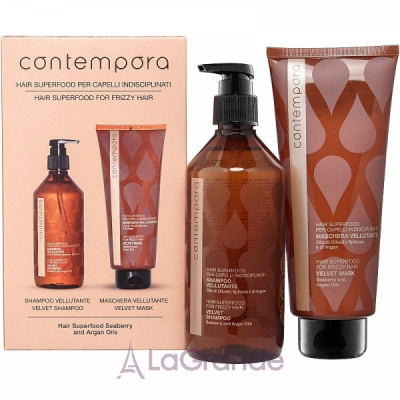 Barex Italiana Contempora Hair Superfood For Frizzy Hair ���� ��� �������� ������� (shm/500ml + mask/350ml)