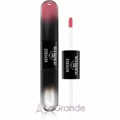 Revuele Lip Gloss & Oil 2 in 1 ����� �� ��� ��� ��� 2 � 1