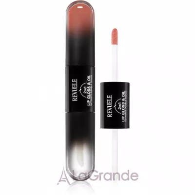 Revuele Lip Gloss & Oil 2 in 1 ����� �� ��� ��� ��� 2 � 1