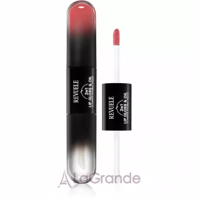 Revuele Lip Gloss & Oil 2 in 1 ����� �� ��� ��� ��� 2 � 1