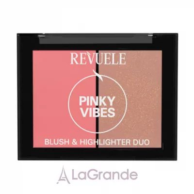 Revuele Blush & Highlighter Duo ������� ����� � ����������