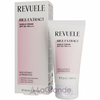 Revuele Rice Extract Shield Cream 50+ PA++++ �������� ���� ��� ������� 50+ PA++++