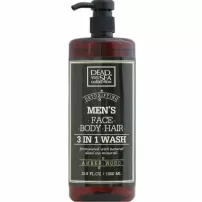 Dead Sea Collection Men's Amber Wood Face, Hair & Body Wash 3 in 1 ���� ��� ����, ����� � ���� ��� ������ "Amber-Wood"