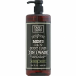 Dead Sea Collection Men's Amber Wood Face, Hair & Body Wash 3 in 1 1000ml