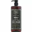 Dead Sea Collection Men's Amber Wood Face, Hair & Body Wash 3 in 1 1000ml
