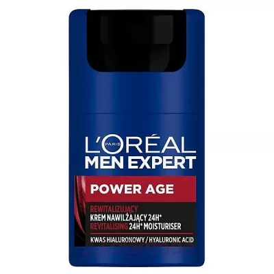L'Oreal Paris Men Expert Power Age Revitalizing Moisturizer 24H ����������� ���� ��� ����