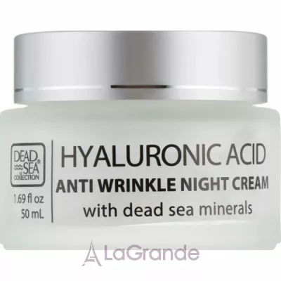Dead Sea Collection Hyaluronic Acid Anti-Wrinkle Night Cream ������ ���� ������ ������  � ������������ �������� � ���������� �������� ����