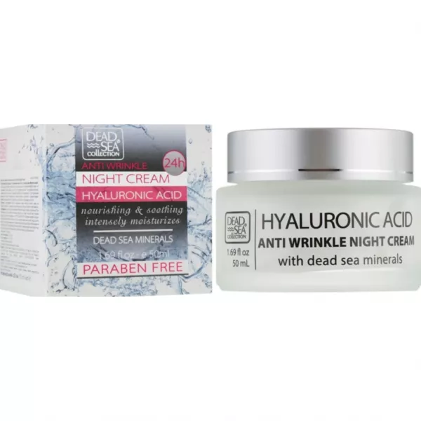 Dead Sea Collection Hyaluronic Acid Anti-Wrinkle Night Cream ͳ���� ���� ����� ������� � ����������� �������� �� ��������� �������� ����