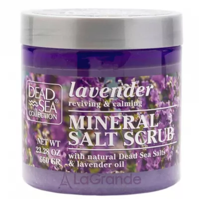 Dead Sea Collection Lavender Minerals Salt Scrub ����� ��� ���� � ���������� �������� ���� � ������ �������