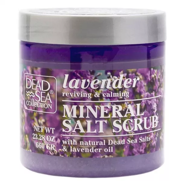 Dead Sea Collection Lavender Minerals Salt Scrub ����� ��� ���� � ���������� �������� ���� � ������ �������