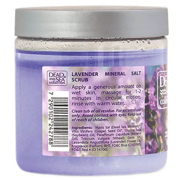 Dead Sea Collection Lavender Minerals Salt Scrub ����� ��� ���� � ���������� �������� ���� � ������ �������