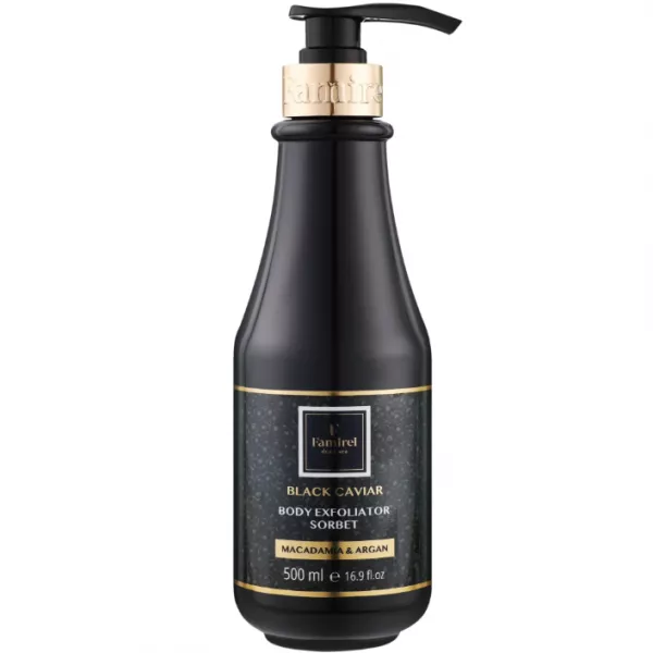 Famirel Black Caviar Macadamia & Argan Body Exfoliator Sorbet ����-������ ��� ���� � ���������� ������ ���� 
