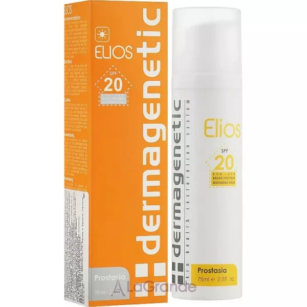 Dermagenetic Sunscreen Elios SPF20 3in1 UVA/UVB Cream �������������� ���� SPF20