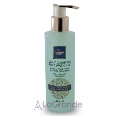 Famirel Daily Cleanser Face Wash Gel With Dead Sea Minerals ���� ��� �������� ��� ���� ����� ���� � ��������