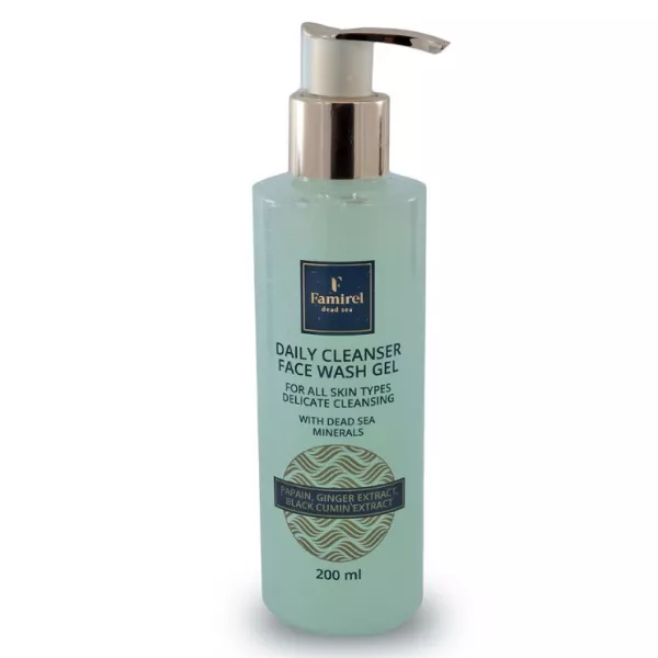 Famirel Daily Cleanser Face Wash Gel With Dead Sea Minerals ���� ��� �������� ��� ��� ���� ���� � �������
