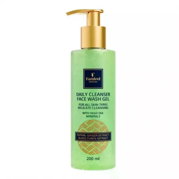 Famirel Daily Cleanser Face Wash Gel With Dead Sea Minerals ���� ��� �������� ��� ��� ���� ���� � �������