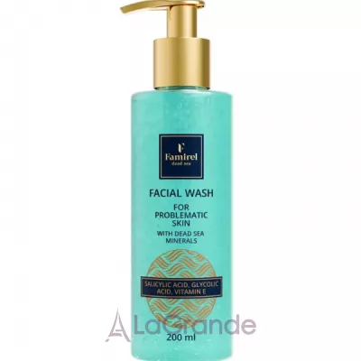 Famirel Facial Wash For Problematic Skin With Dead Sea Minerals ���� ��� �������� ��� ���������� ���� � ���������� �������� ����. ����������� � ���������� ��������� � ��������� �