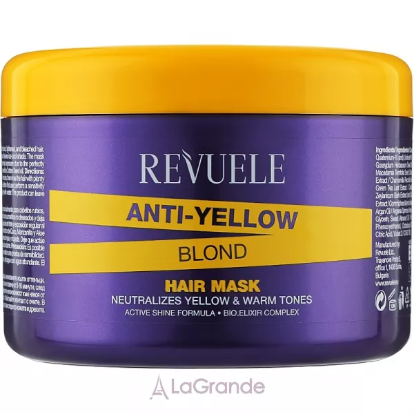 Revuele Anti Yellow Blond Hair Mask ����� ��� ����� � ���������� ��������
