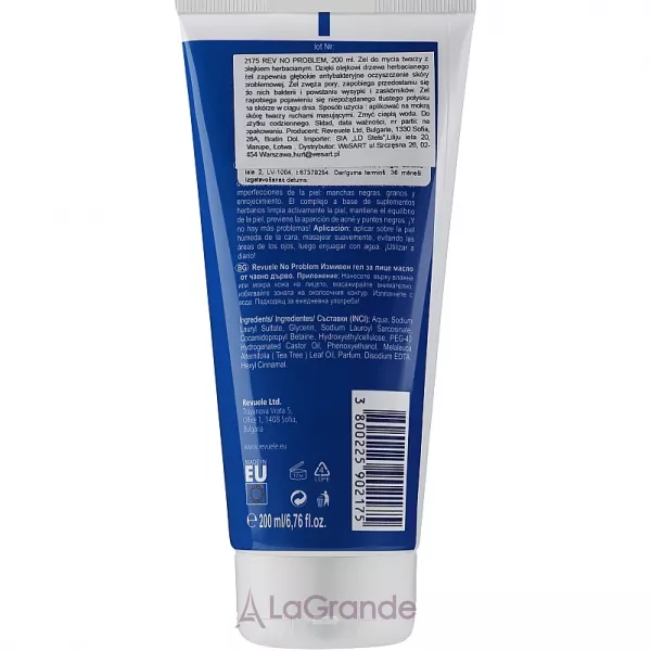 Revuele No Problem Facial Wash Gel Tea Tree Oil ���� ��� �������� � �볺� ������� ������