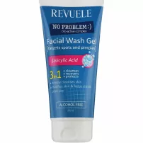 Revuele No Problem Facial Wash Gel Salicylic Acid ���� ��� �������� 3 � 1 � ���������� ��������