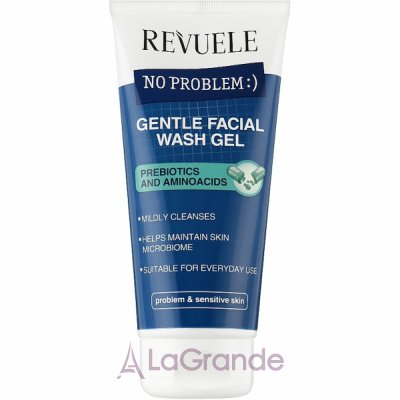 Revuele No Problem Gentle Facial Wash Gel Prebiotics And Amino Acids ͳ���� ���� ��� �������� � ����������� �� �������������