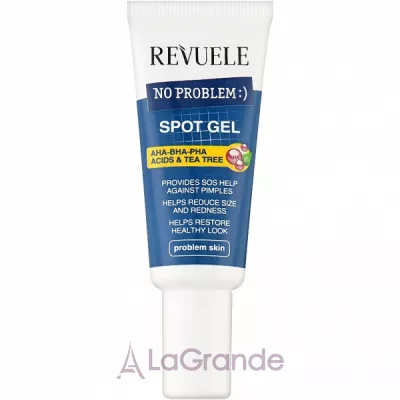 Revuele No Problem Spot Gel ���-���-��� Acids & Tea Tree ���� ��� ��������� ��������� � ���-���-��� ��������� �� ������ �������
