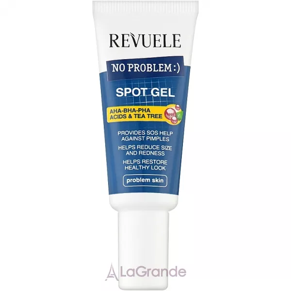 Revuele No Problem Spot Gel ���-���-��� Acids & Tea Tree ���� ��� ��������� ��������� � ���-���-��� ��������� �� ������ �������