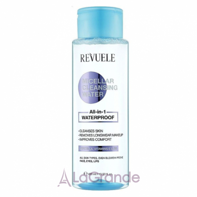 Revuele Micellar Cleansing Water All-In-1 Waterproof ����������� ����