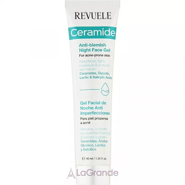 Revuele Ceramide Anti-Blemish Night Face Gel ͳ���� ���� � ��������� ��� ������� �� ���� ����