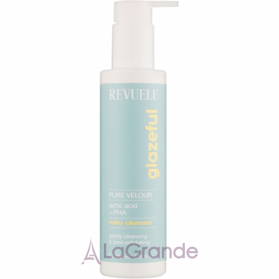 Revuele Glazeful Pure Velour Lactic Acid + PHA Milky Cleanser ������� ��� �������� c �������� �������� � PHA