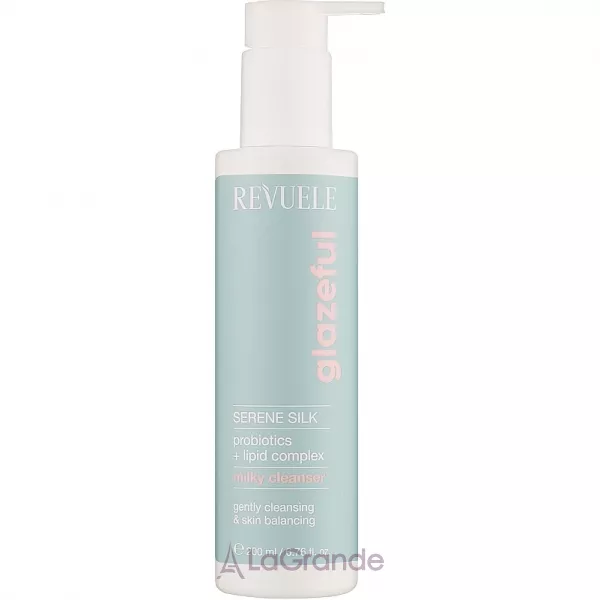 Revuele Glazeful Serene Silk Probiotics + Lipid Complex Milky Cleanser ������� ��� �������� c ������������ � �������� ����������