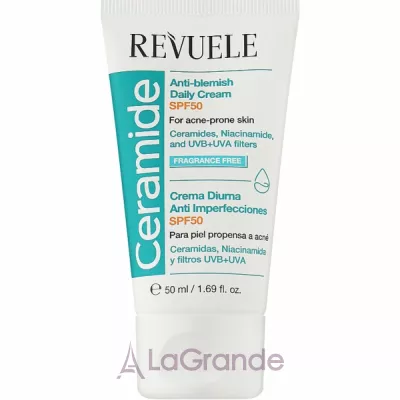 Revuele Ceramide Anti-Blemish Daily Cream SPF50 ������� ���� ������ ���������� ����� SPF50