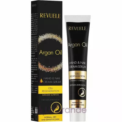 Revuele Argan Oil Hand & Nail Cream Serum ����������������� ����-��������� ��� ��� � ������ � ��������� ������ � ����������� ��������