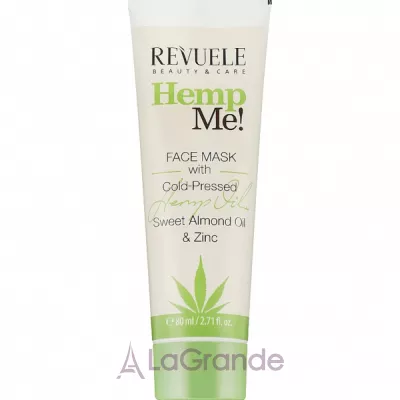 Revuele Hemp Me! Face Mask With Cold Pressed Hemp Oil ��������� ����� ��� ���� � ��������