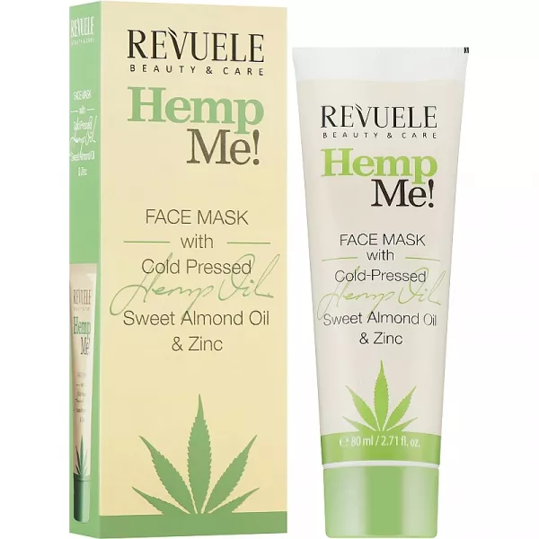 Revuele Hemp Me! Face Mask With Cold Pressed Hemp Oil ��������� ����� ��� ���� � ��������